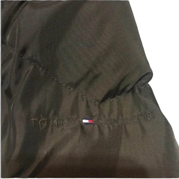 Tommy Hilfiger Brown Puffer Down & Feather Filling Jacket Size Small - Picture 3 of 9